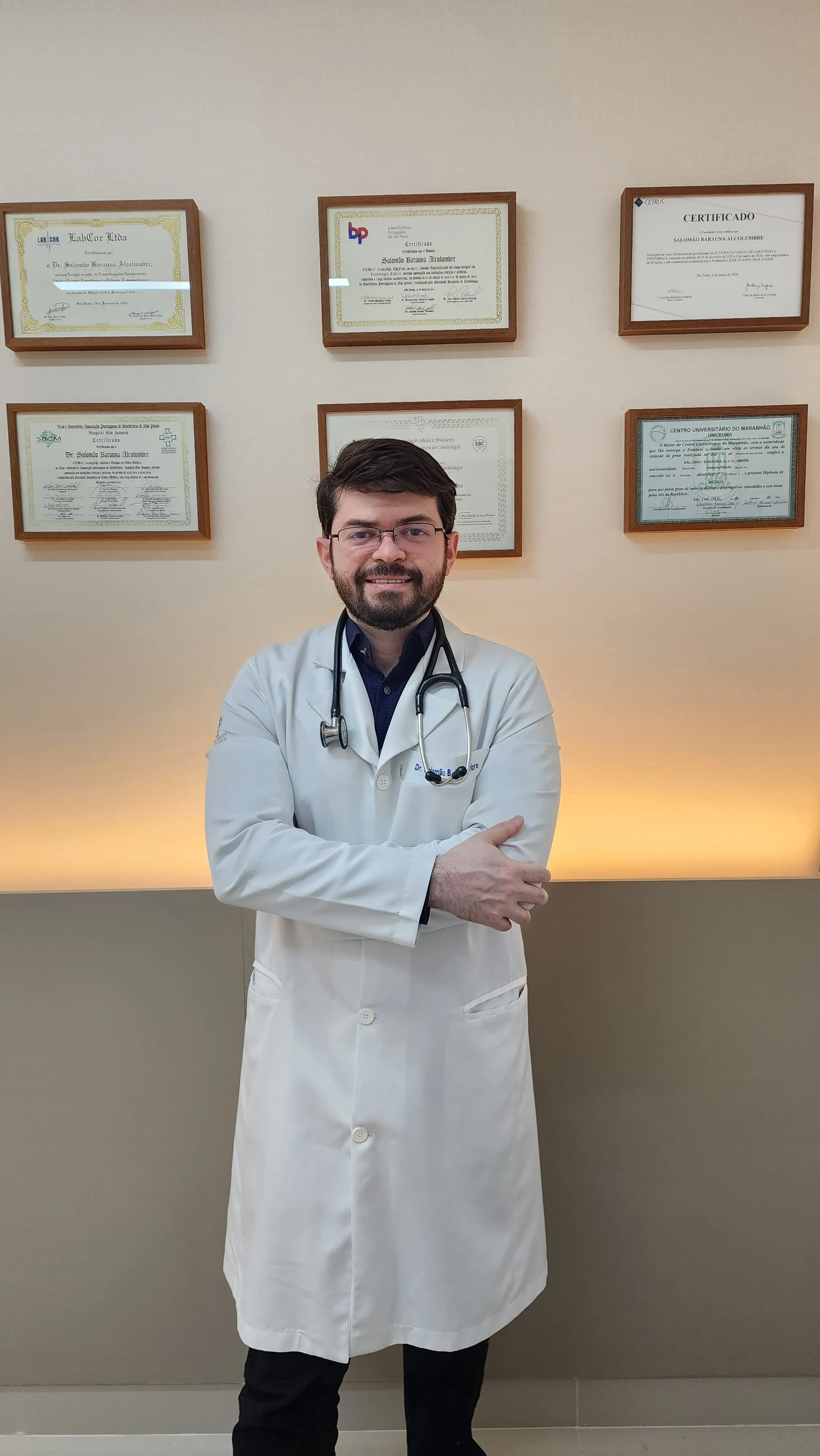Dr. Salomão Alcolumbre, responsável técnico da Clinica Biocardio em Macapá